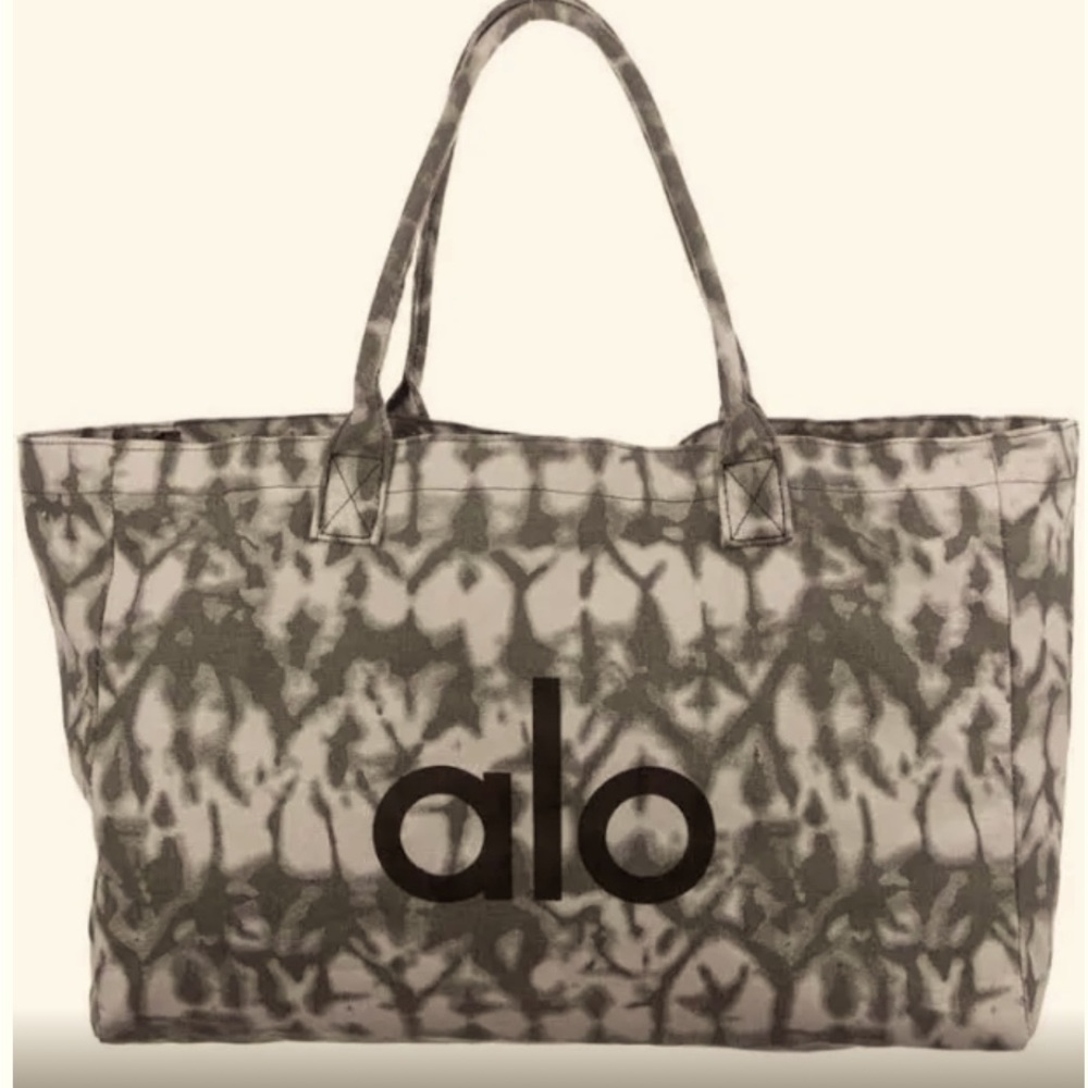 Alo Yoga Gray Tiedye bag New with Tags